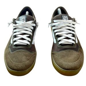 Vans Athletic Shoes - Brown and White
